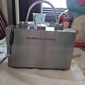 Brandon Blackwood Metal Slim Trunk handbag